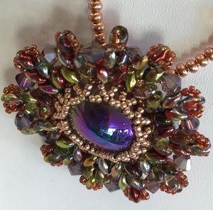 Crystal burst designs by Maria Brown